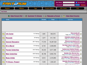 'fanforum.com' screenshot