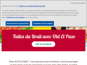 'oldelpaso.fr' screenshot