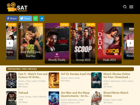 'sattorrent.com' screenshot