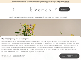 'bloomon.nl' screenshot