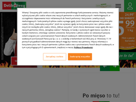 'delikatesy.pl' screenshot