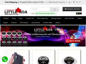 'littlegoa.com' screenshot