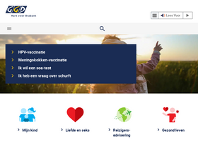 'ggdhvb.nl' screenshot