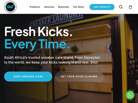 walkfresh.co.za homepage screenshot