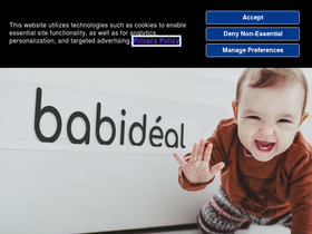 babideal-us.com homepage screenshot