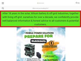powersolutionsaustralia.com.au homepage screenshot