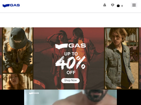 'gasjeans.in' screenshot