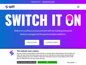 'split.io' screenshot