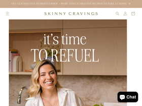 shopskinnycravings.com homepage screenshot