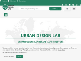 'urbandesignlab.in' screenshot