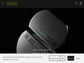 'swag.golf' screenshot