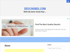 'desichords.com' screenshot