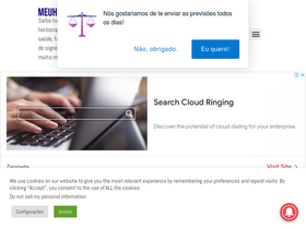'meuhoroscopo.net' screenshot