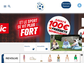 'maligue2.fr' screenshot