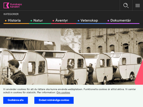 'kunskapskanalen.se' screenshot