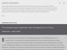 'abatesoderini.blogspot.com' screenshot