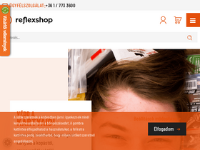 'reflexshop.hu' screenshot