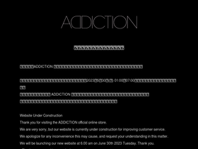 'addiction-beauty.com' screenshot