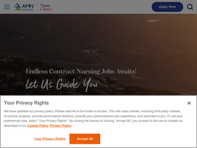 'nursechoice.com' screenshot