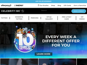 'celebrityink.com' screenshot