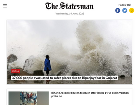 'thestatesman.com' screenshot