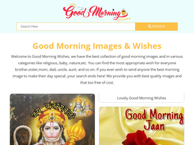 'goodmorningwishes.org' screenshot