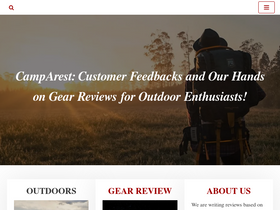 'camparest.com' screenshot