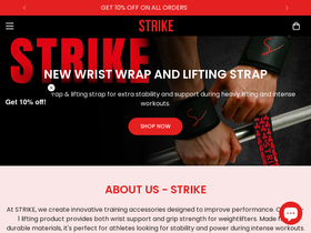 strikecoo.com homepage screenshot