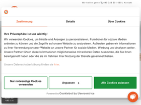 'ausgezeichnet.org' screenshot