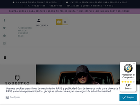 'tiendahipicaonline.es' screenshot