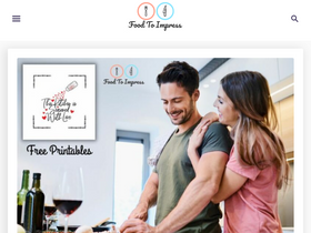 'foodtoimpress.com' screenshot