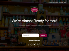 cookesfinefoods.com homepage screenshot