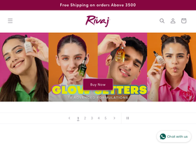 rivajonline.store homepage screenshot