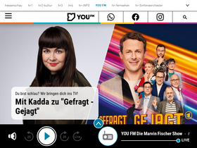 'you-fm.de' screenshot