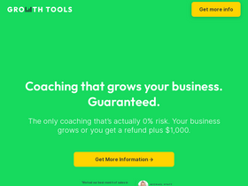 'growthtools.com' screenshot
