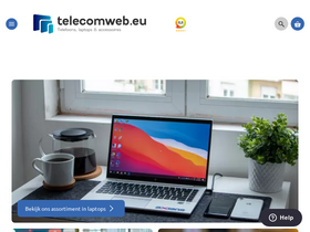 'telecomweb.eu' screenshot