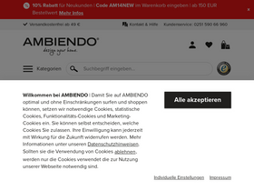 'ambiendo.de' screenshot