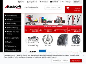 'autokseft.cz' screenshot
