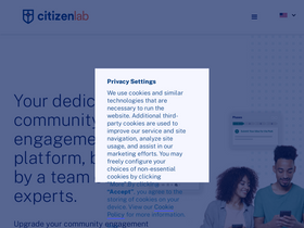 'citizenlab.co' screenshot