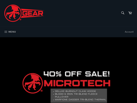 'microtechgear.com' screenshot