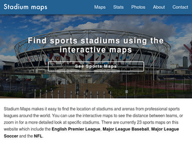 'stadium-maps.com' screenshot