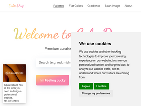 'colordrop.io' screenshot