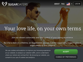 'sugardaters.com' screenshot
