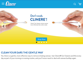 clinere.com homepage screenshot