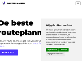 'routeplanner.info' screenshot