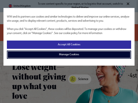 'weightwatchers.co.uk' screenshot