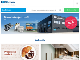 'demos-trade.cz' screenshot