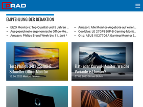 'prad.de' screenshot