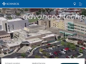 'schneckmed.org' screenshot