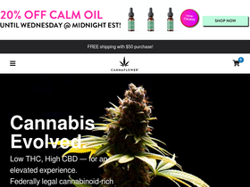'cannaflower.com' screenshot